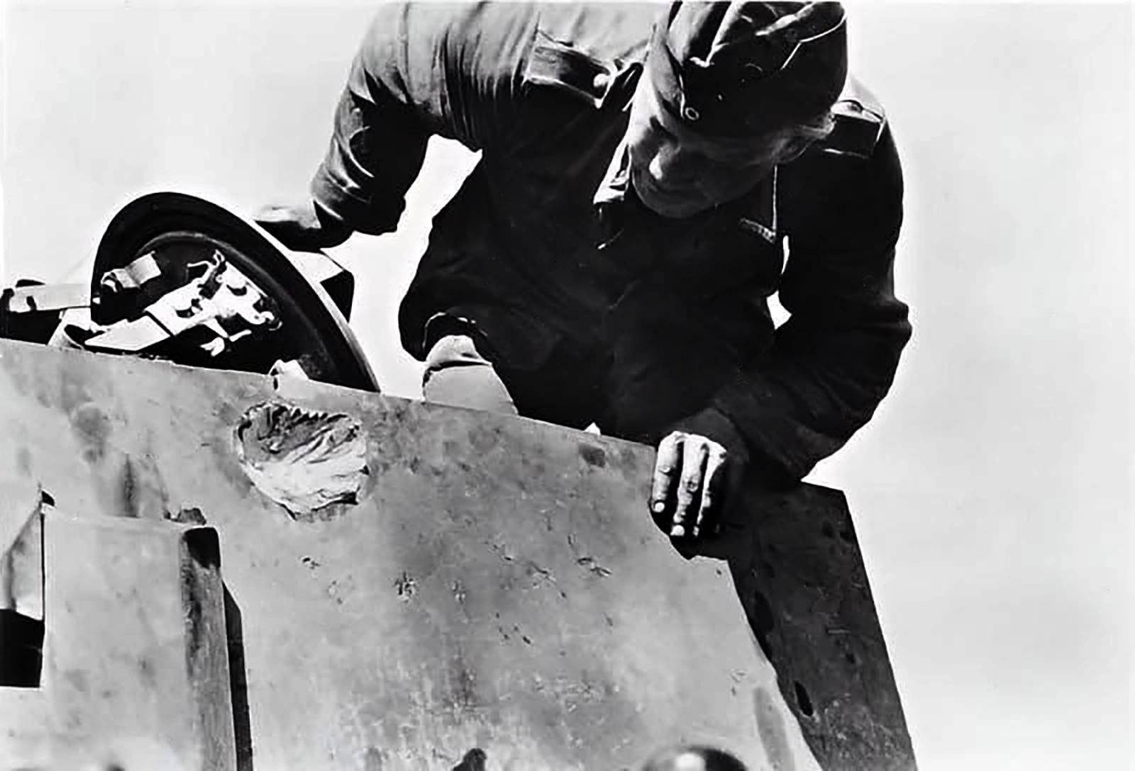 Osuma Tiger vaunussa